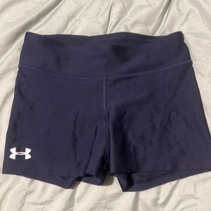 Navy spandex - gently used - cut out tag due to discomfort